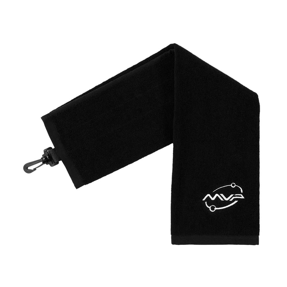 MVP Tri-Fold Towel - Black