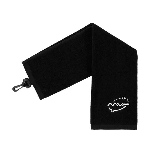 MVP Tri-Fold Towel - Black
